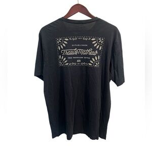 Travis Mathew Dark Blue Graphic T-Shirt Size XL